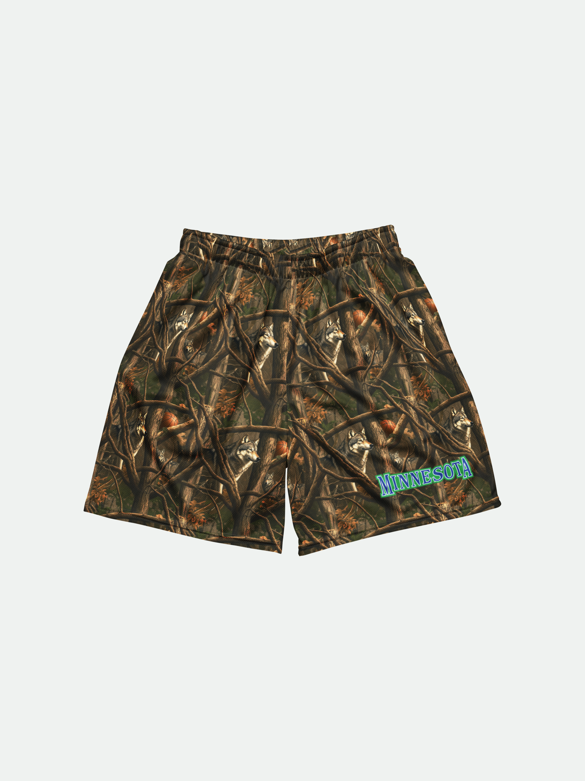 Minnesota Mesh Camo Shorts – Uniform Goods