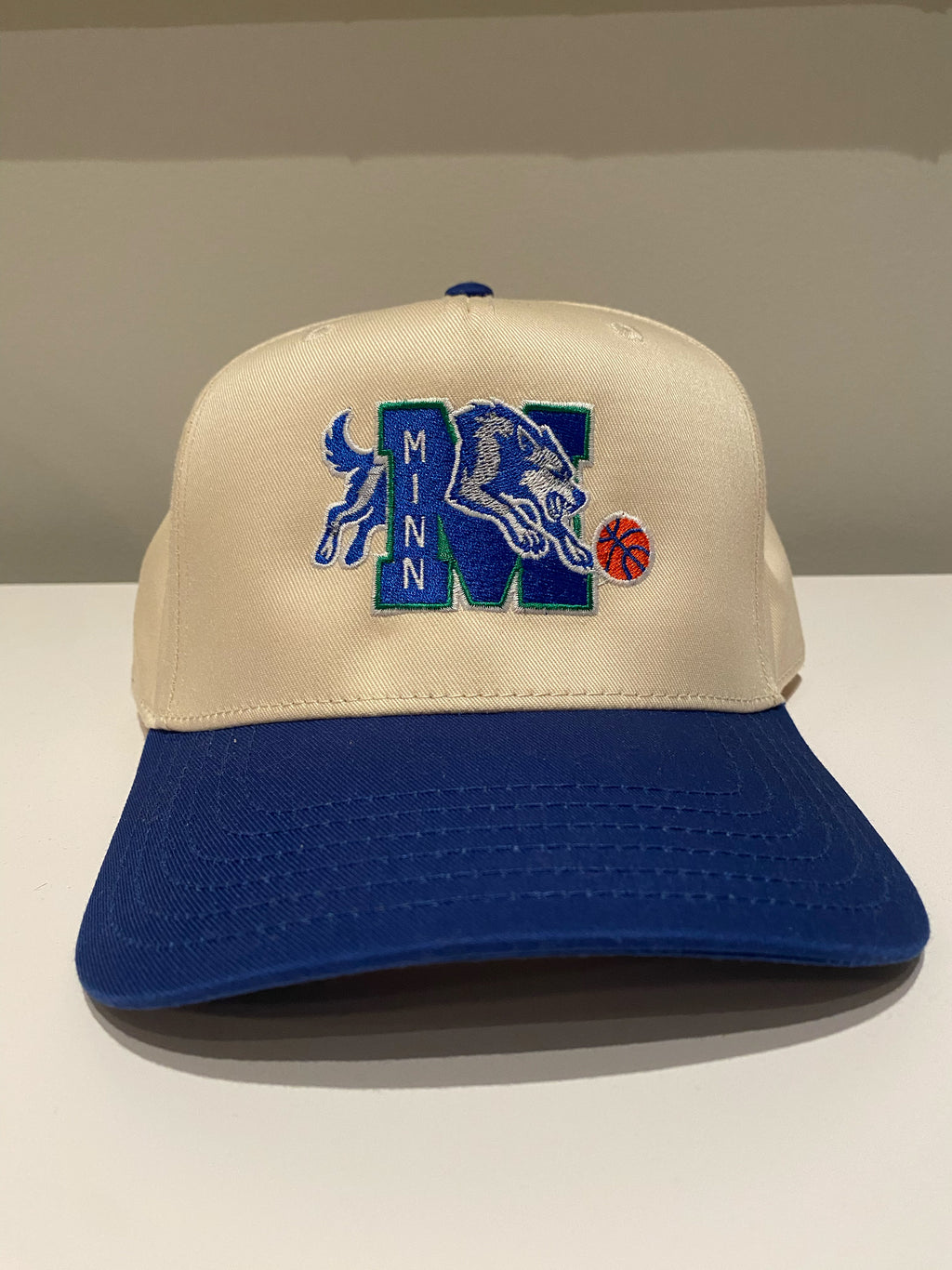 Collegiate Two-Tone Hat Prototype