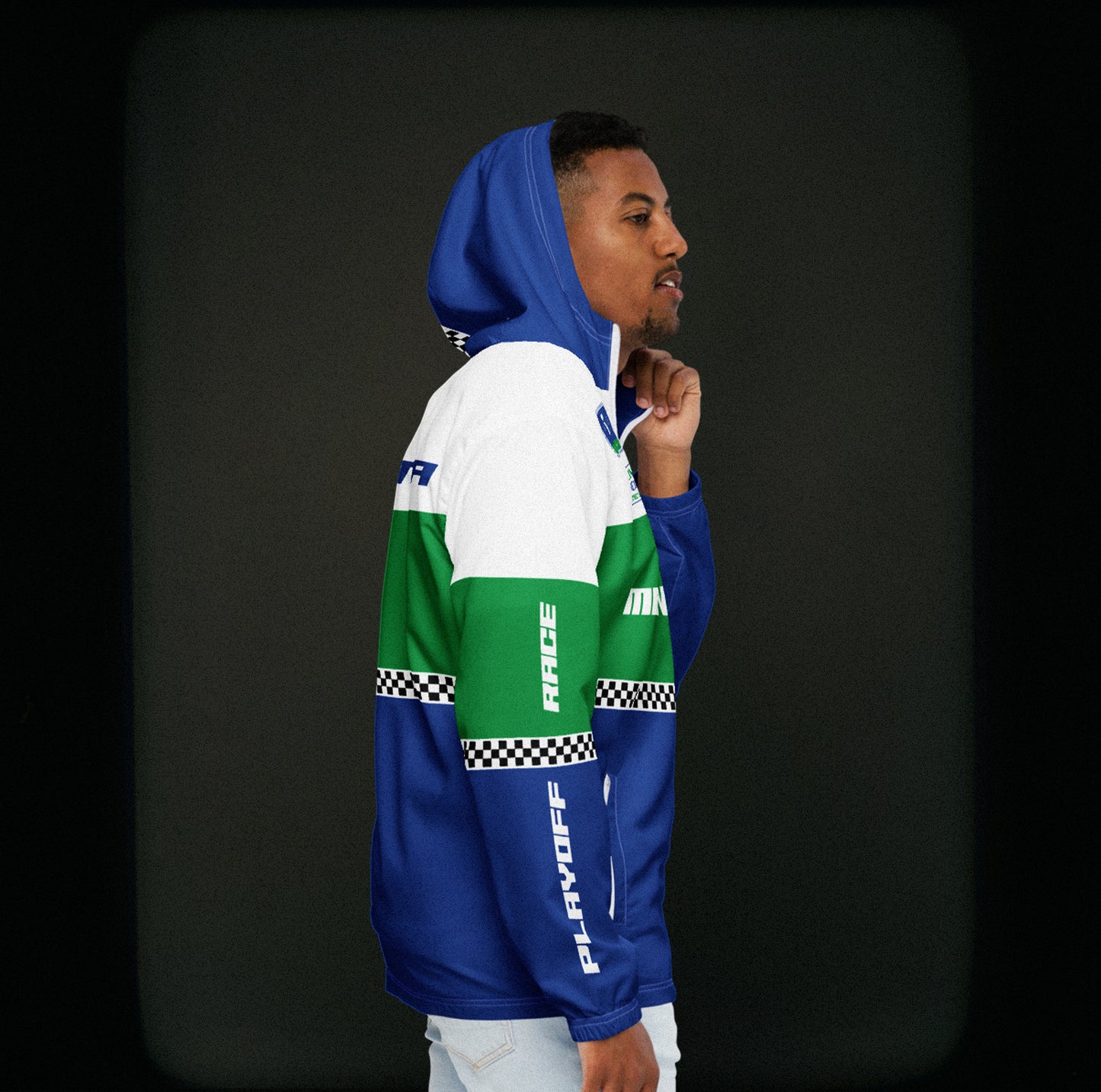 Playoff Race Mens Windbreaker