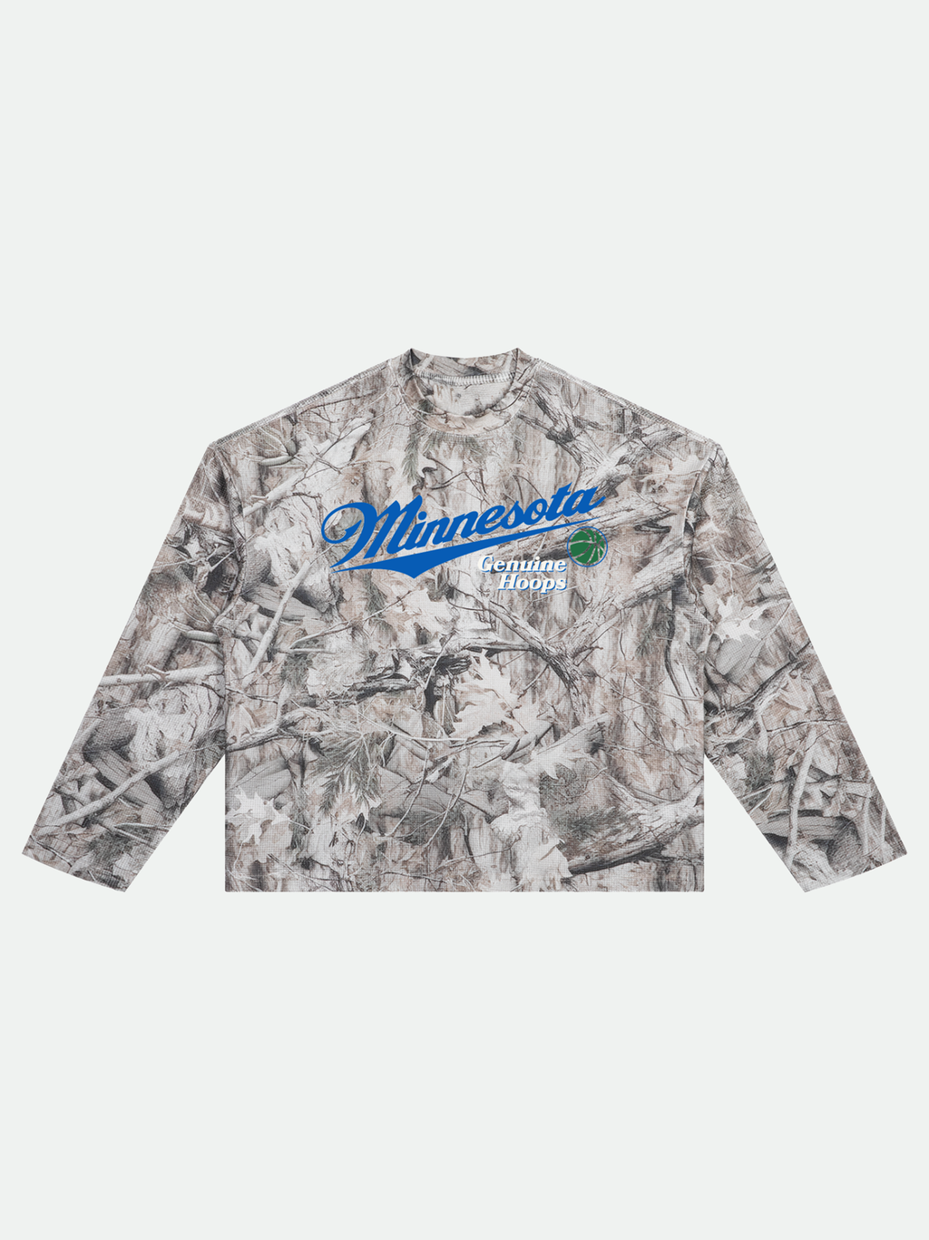 Genuine Hoops Camo Long Sleeve