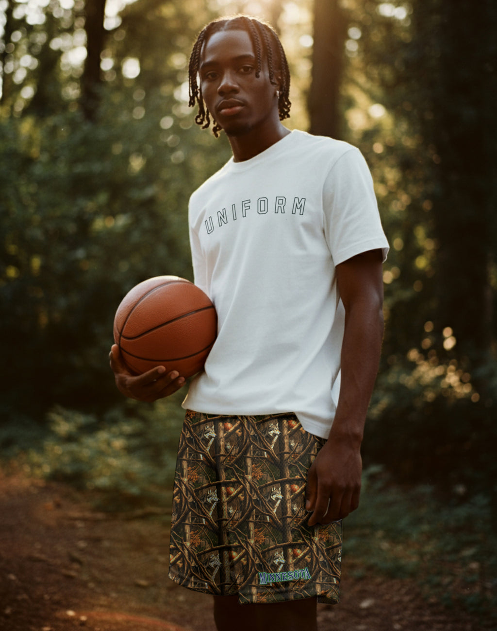 Minnesota Mesh Camo Shorts