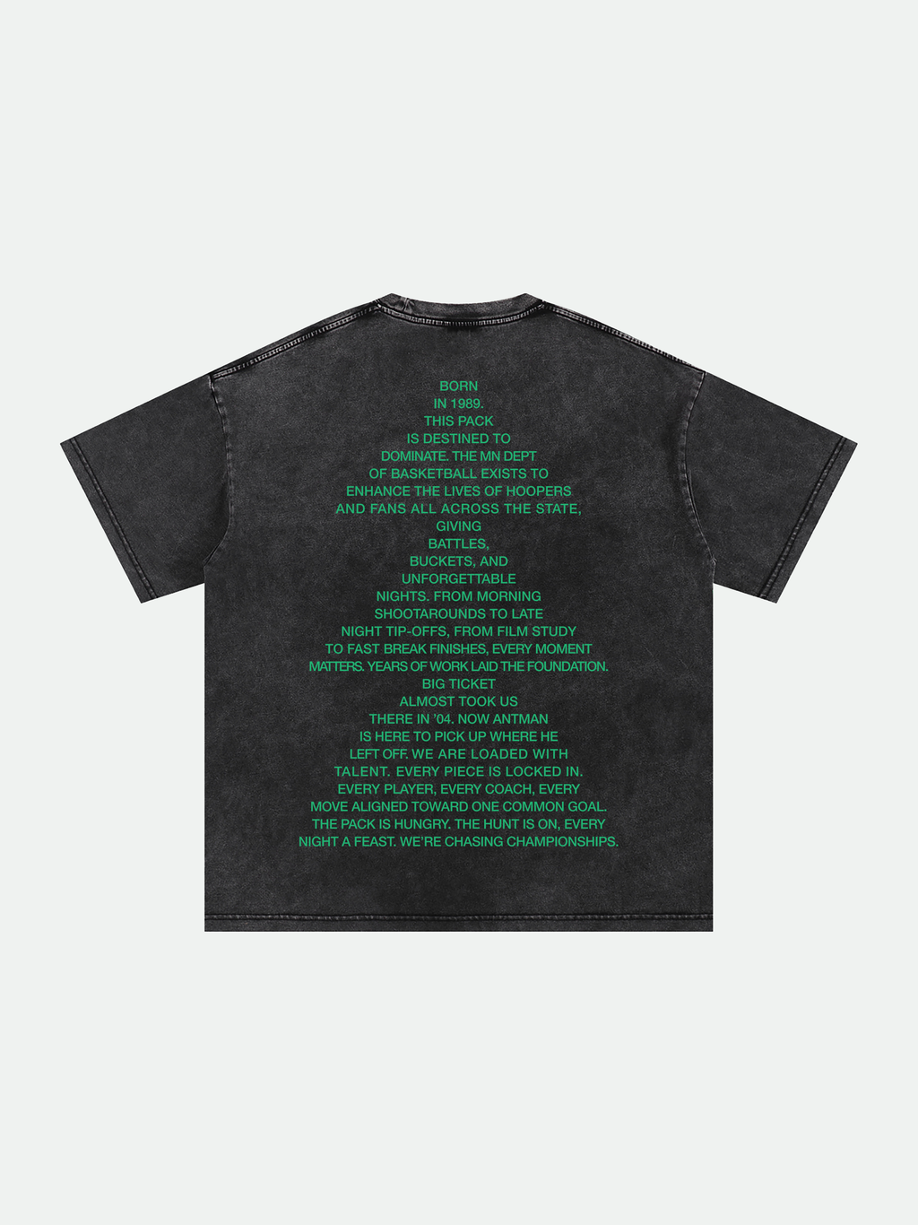 Department of Basketball Tee (Black)