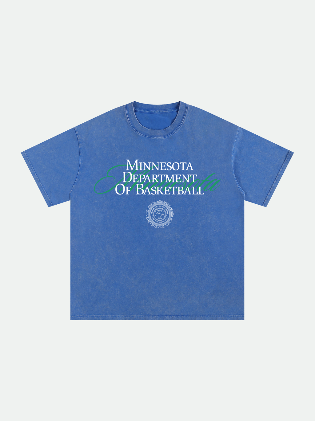 Department of Basketball Tee (Blue)