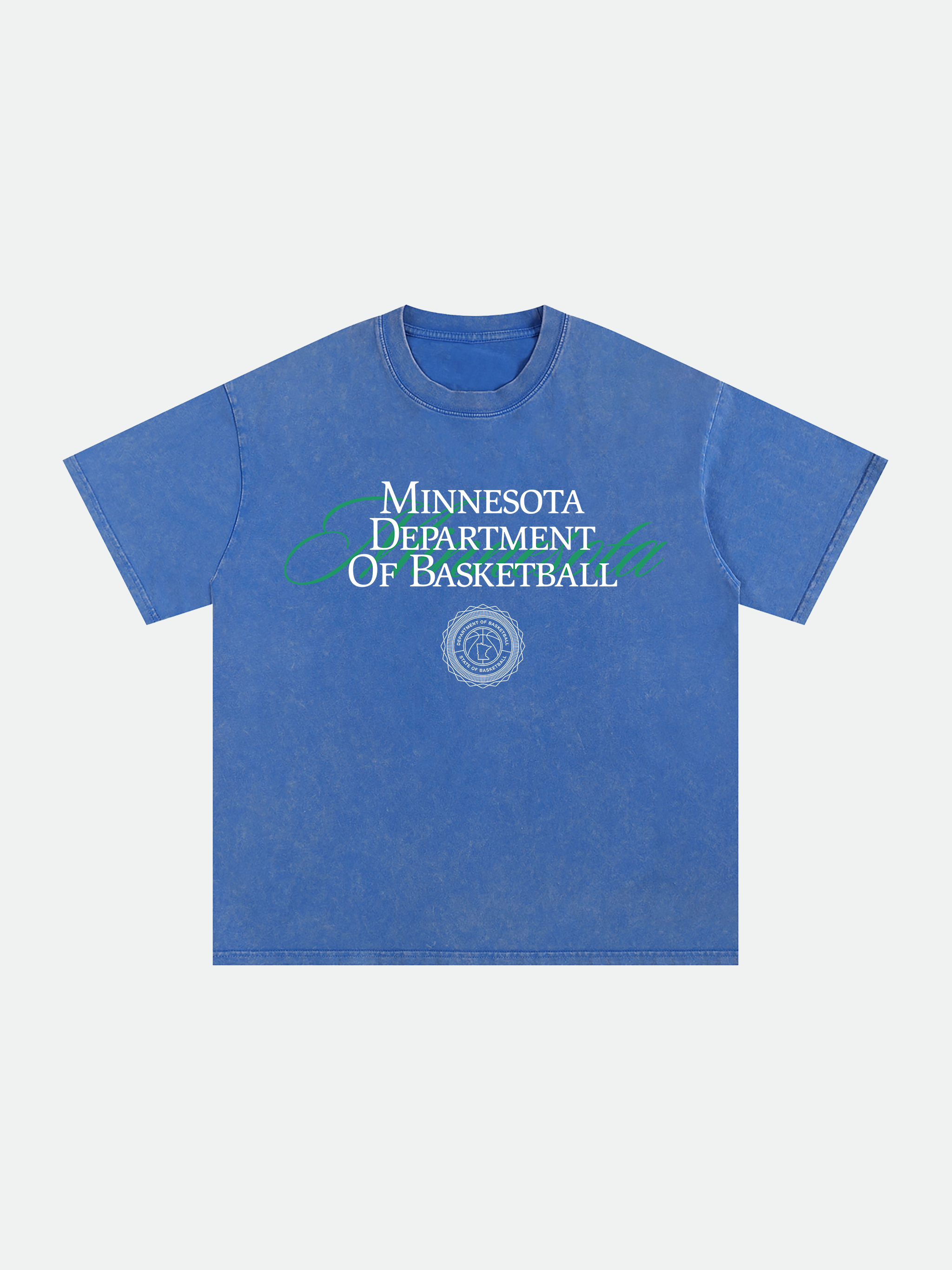 Department of Basketball Tee (Blue)