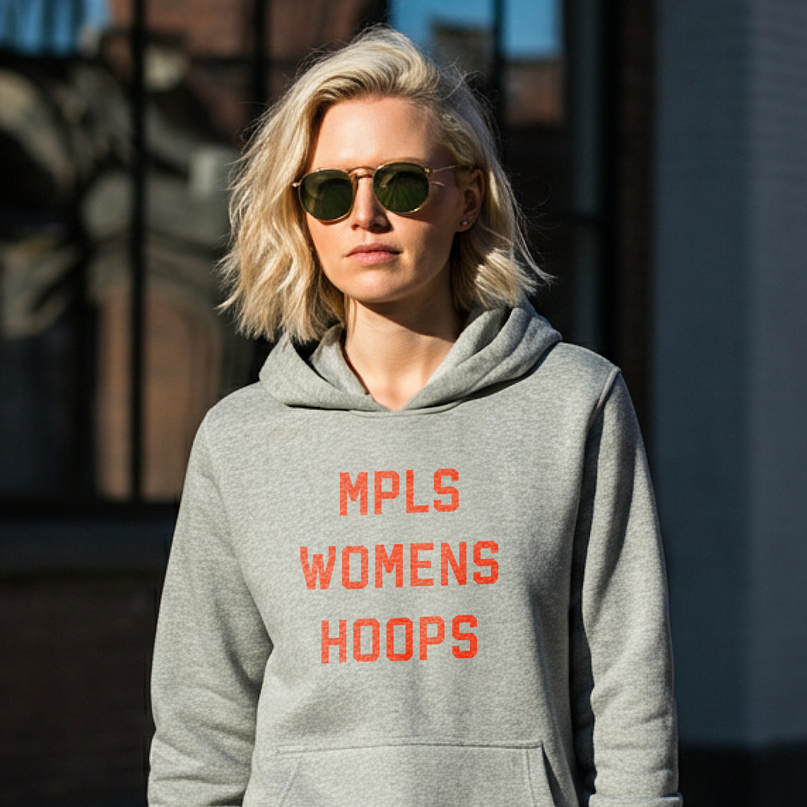 MPLS Womens Hoops Hoodie