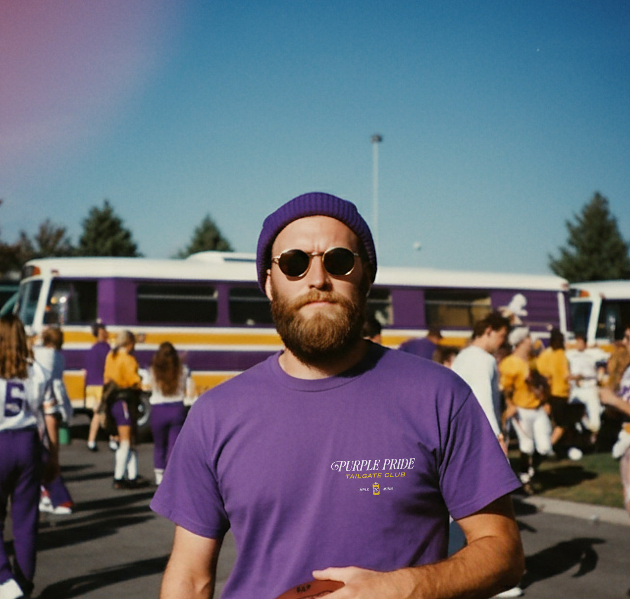 Purple Pride Tailgate Club T-Shirt