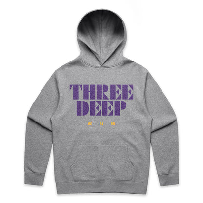 Three Deep Hoodie