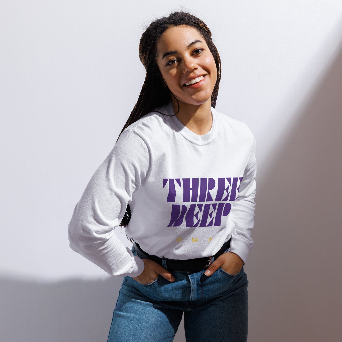 Three Deep Long Sleeve