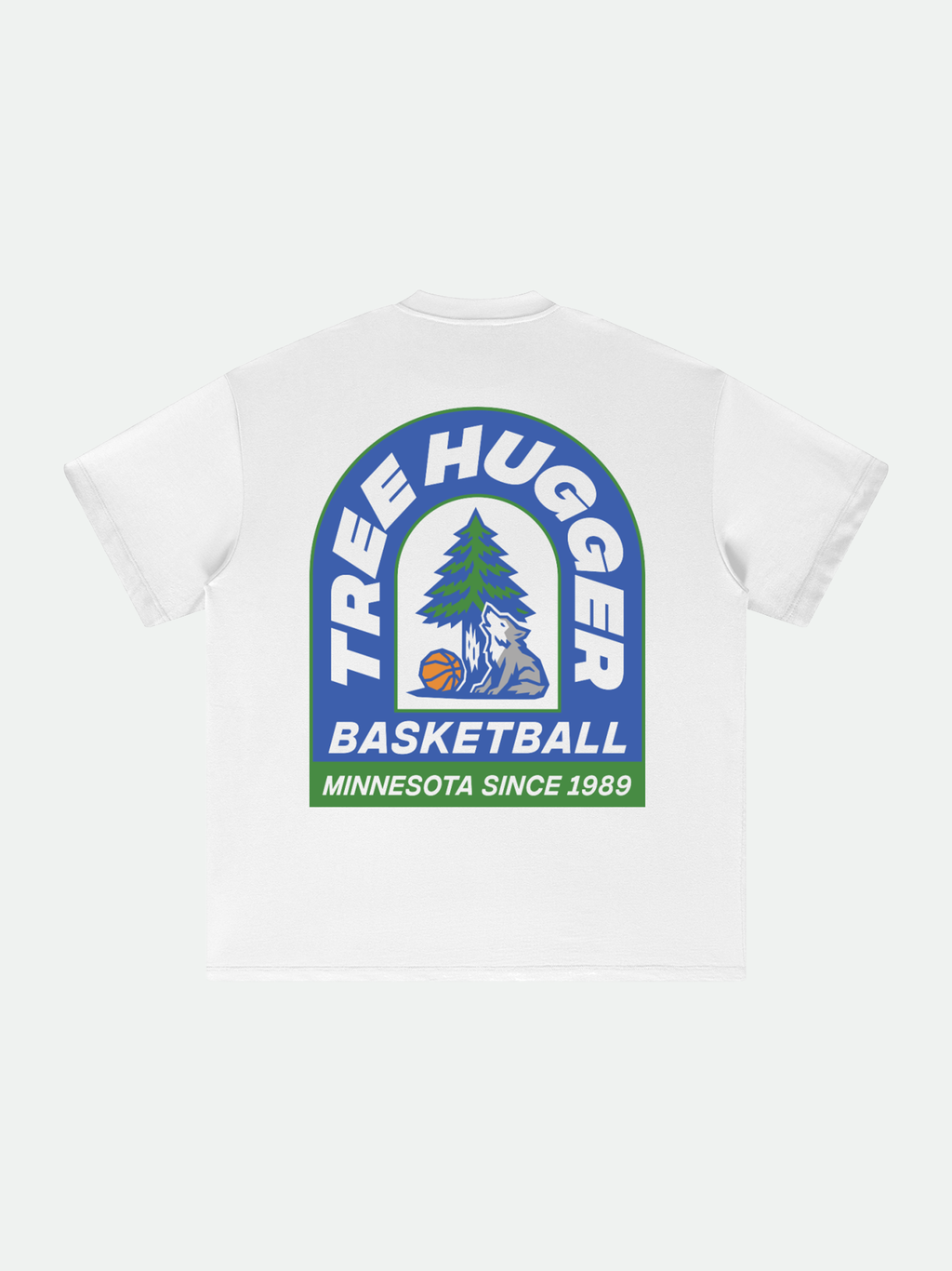 Tree Hugger White Tee