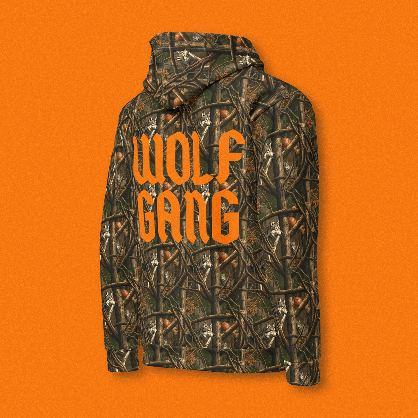 Wolf Gang Camo Hoodie