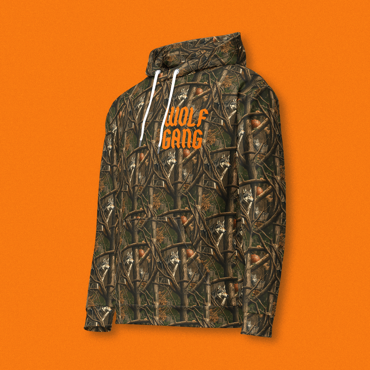 Wolf Gang Camo Hoodie